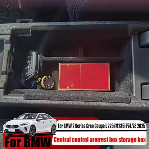 For BMW 2 Series Gran Coupe L 225i M235i F74/78 2025 central control armrest box storage box car sto