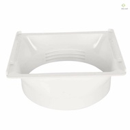 150MM Portable Air Conditioner Window Exhaust Duct P-ipe Hose Interface Connector (Square interface)