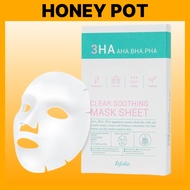 [ESFOLIO] 3HA Clear Soothing Facial Mask Sheet 5ea