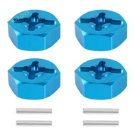 4Pcs Hexagonal Combiner Wheel Rim Hex 7Mm Upgrade 12Mm Metal Adapter for 1/18  A949 A959 A969 A979 K