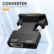 Mini HDMI Converter HDMI To VGA Adapter HD 1080P VGA Output PC Converter Connector Audio Video