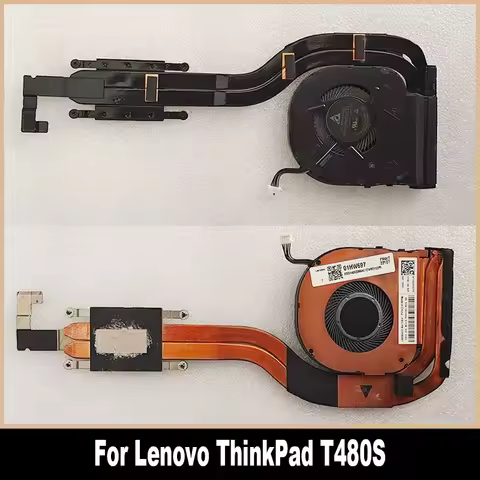 New Original For Lenovo ThinkPad T480S CPU Cooling Fan Cooler Fan Heatsink Radiator 01HW698 01HW697 