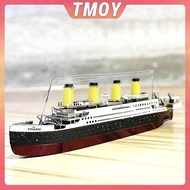 TMOY Color Titanic Puzzle DIY Cruise Ship Assembled Model Kits Children Educational Toys TMOY