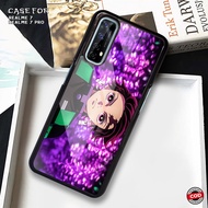 HP Latest Realme 7 - 7 Pro Case - 2D Glossy Hardcase - Glass Case - Protective Phone Case Latesthp 2