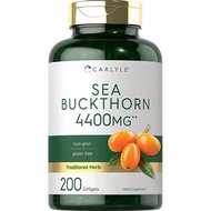Carlyle Sea Buckthorn Oil 4400mg. 200caps