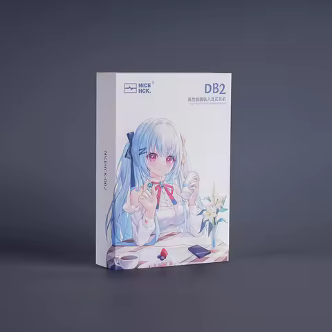 NICEHCK DB2 Microphone HiFi Music Earphone 1DD+1BA Hybrid Dual Driver In Ear Earbud Monitor Detachab