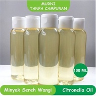 100ml minyak atsiri sereh wangi murni citronella pure essential oil