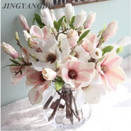 wedding decoration silk flowers orchid Magnolia wedding artificial flowers for home decoration