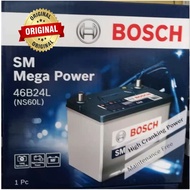 BOSCH SM MEGA POWER NS60L 46B24L 0092S47500 AUTOMOTIVE CAR BATTERY