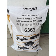 MAKANAN IKAN AIR TAWAR PALLET 6363 20KG (1 GUNI )