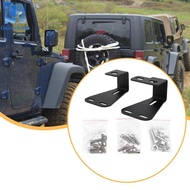 [Gazechimp] Professional High Lift Jack Support Hood Rack Brackets Kit for Jeep Wrangler CJ YJ TJ Re