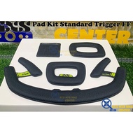 IXS Spare Parts Helmets Padding Kit Standard Trigger FF