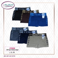 GROSIR Celana Dalam Pria BOXER FEMA SPORT 7781