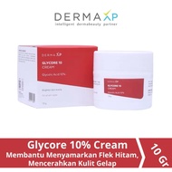 GLYCORE 10% CREAM GLYCORE CREAM 10 - Brightening Cream Disguises black spots on the face disguises a