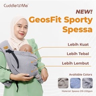 Cuddle Me GeosFit Sporty Spessa Newborn Toddler Baby Carrier Safe Soft Cool Soft Comfortable