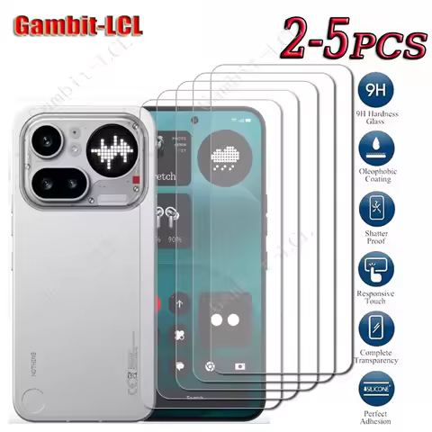 2-5PCS 9H HD Tempered Glass For Nothing Phone (4a) Pro ON NothingPhone(4a)Pro Phone(4a)Pro Phone(4a)