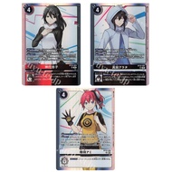 Japanese Digimon Card Yuko Kamishiro BT22-083 SR/Sanada Arata BT22-091 SR/ [BT22] CYBER EDEN