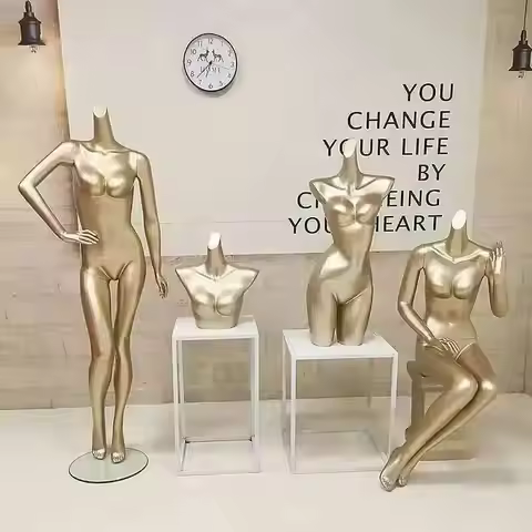 Women's Swimsuit Dummy Mannequin Display Underwear Female Half-length Store Mannequin for Bust Woman