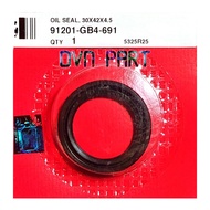 91201-GB4-691 Oil Seal 30X42X4.5 Large Magnetic Seal Grand Supra X Fit New Legenda Revo 100 Prima St