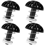 4 Pcs Efficient Coffee Machine Brew Basket Bottom Spring Loaded Stopper Kit Easy to Install Coffee M