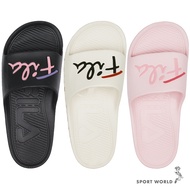 FILA Slippers Women's Shoes Waterproof Black/White/Pink [Sports World] 4-S930Y-005/4-S930Y-123/4-S93