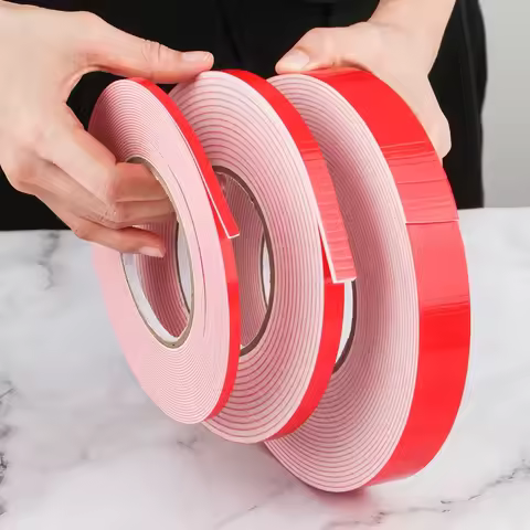 1mm/2mm/3mm Thickness Double Sided Adhesive Foam Roll Stciky 3D Foam Tape For Shaker Card To Add Dim