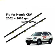 Honda CRV 2002  2003 2004 2005  2006 gen Car Outside Window Moulding Weatherstrip Seal Belt Weather 