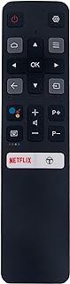 AULCMEET RC802V MRC802V Replaced Remote Control Compatible with TCL 4K UHD HDR LED Smart Android TV 43S434 50S434 55S434 65S434 75S434 32S330 40S330 75S434-CA 65S434-CA 55S434-CA 40S334 32S334 70S430