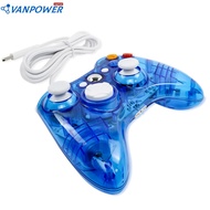 USB Wired Game Controller Double Shock Game Joystick Gamepad High-Precision Joystick for Xbox 360/Xbox One/PC/Laptop