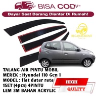 Car gutter HYUNDAI i10 Gen 1 2007-2014 Premium Quality 4-door