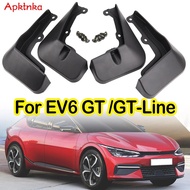 APKTNKA Set Car Mudflaps For Kia EV6 GT-Line GT Line CV EV 2021 2022 2023 Mud Flaps Splash Guard Mud