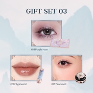 Flower Knows Butterfly Cloud Collar Collection Makeup Gift Set Includes eyeshadow blush lipstick