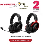 HYPERX CLOUD III S WIRELESS GAMING HEADSET [BLACK / WHITE] A59YZAA / AX6G1AA / A59Z0AA