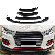 Car Front Bumper Lip Front Bumper Splitter Diffuser Bumper Guard Protector  Body Kit For Audi Q3 Bum