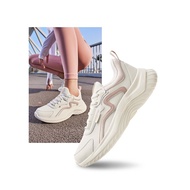 361 Degrees Softflow1.0 Womens Full Leather Running Shoes Cushioning Regular Running Sports Shoes 6