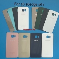 Hapmy-Back Battery Cover For Samsung GALAXY S6 G920 S6 E G9250 S6 E+ S6 Edge Plus G9280