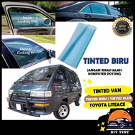 Toyota Liteace_TINTED CROMAX BIRU/Blue Tinted/ Tinted Kereta /Car Window Film/2PLY UV Film/Car Tinted/Tahan Panas