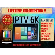 Android IPTV 6K channel