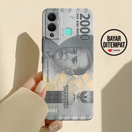 Case Infinix Hot 12 Play - Casing Infinix Hot 12 Play - EKSOTIK - Fashion Case (Duit) - Silikon Infi