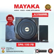 SPEAKER AKTIF MULTIMEDIA MAYAKA - S - SPK-100 FB - GARANSI RESMI 12BLN