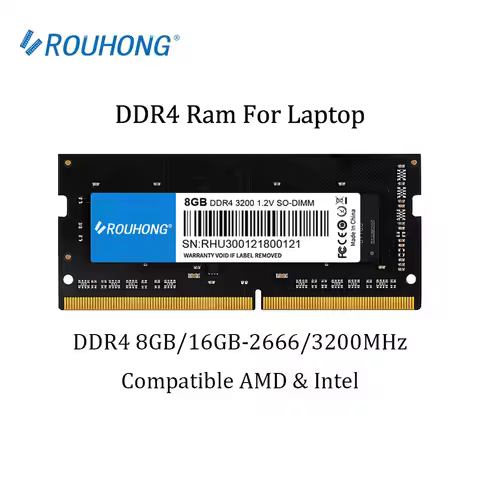 Memoria Ram Notebook DDR4 DDR3 DDR3L 16GB 8GB 4GB 32GB 3200 2666 2400 1600 1333 Sodimm Laptop Memory
