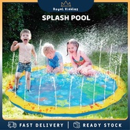 Splash Pool Sprinkle Octupus 100CM Children's Inflatable Water Spray Game Pad PVC for Garden Pool Be