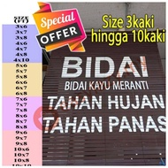 BIDAI KAYU (Bidai tahan panas tahan hujan)
