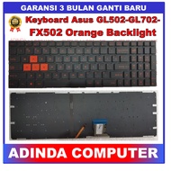 Asus ROG GL702 GL502 FX502 GL702VM GL702ZC Orange Backlight Keyboard