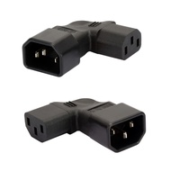 IEC 320 C14 Male to IEC320 C13 C5 C7 Female Adapter Conversion Plug 3-pin Socket