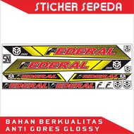 BICYCLE STICKER - FEDERAL BICYCLE STICKER SET - 12 - SAHILA STICKER