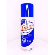 ♀﹉◆396g Crisco Professional Anti-Stick Spray Pan Release for Fat-Free Cooking Gluten Free