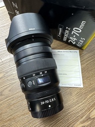 原廠行貨 二手 Nikon Z 24-70mm f2.8 S 24-70 2.8