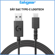 Logitech Type-C Charging Cord - Cable for G Pro X Superlight 2, G502 X Lightspeed, G502 X Plus