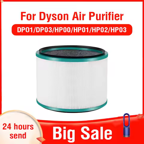 PM2.5 Activated Carbon Filter for Dyson Air Purifier DP01 DP03 HP00 HP01 HP02 HP03 Dyson Hepa Filter